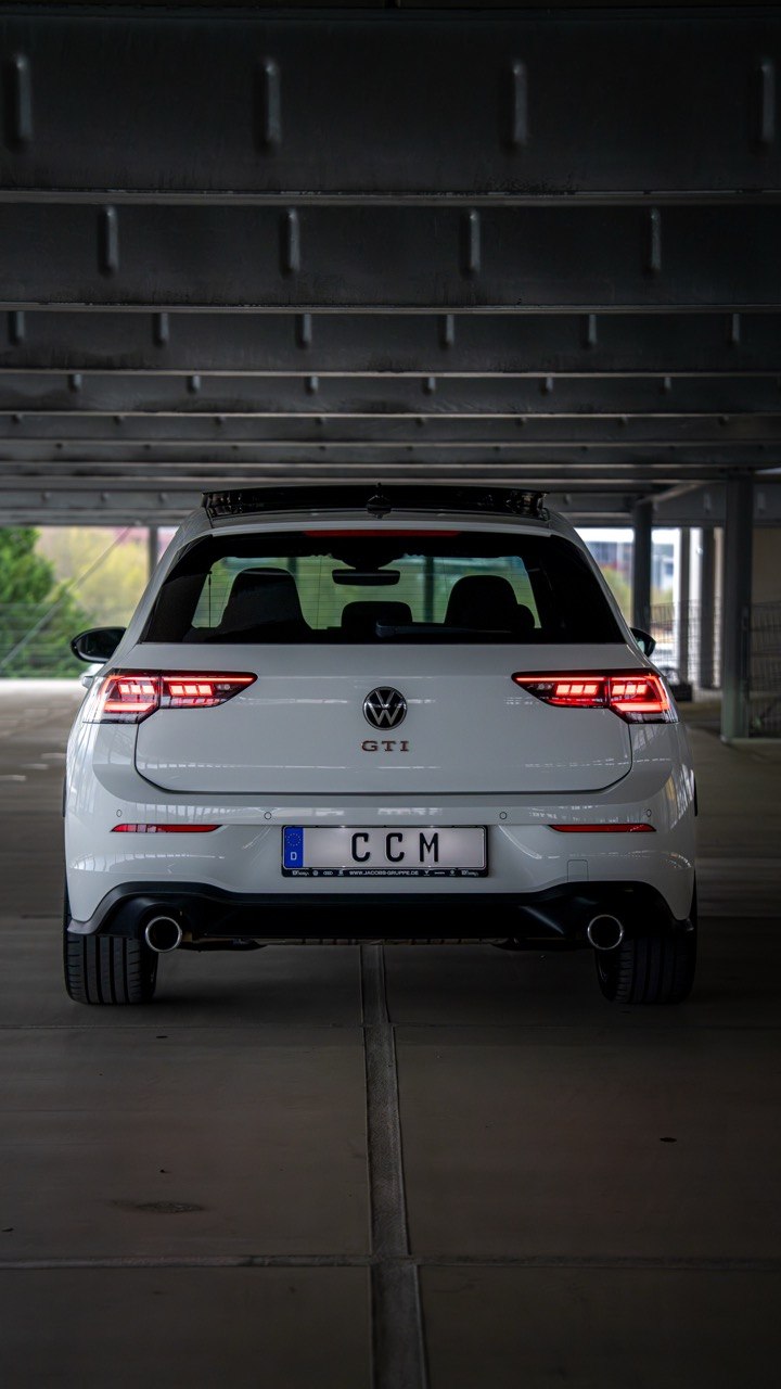 Golf 8 GTI 2025 White/Black Paket